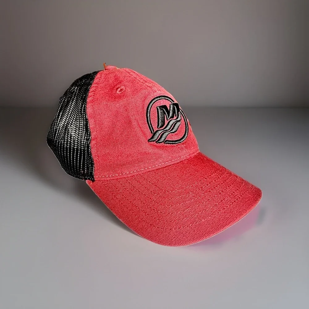 MERCURY OUTBOARDS CLASSIC CAP VINTAGE RED  HAT CAP